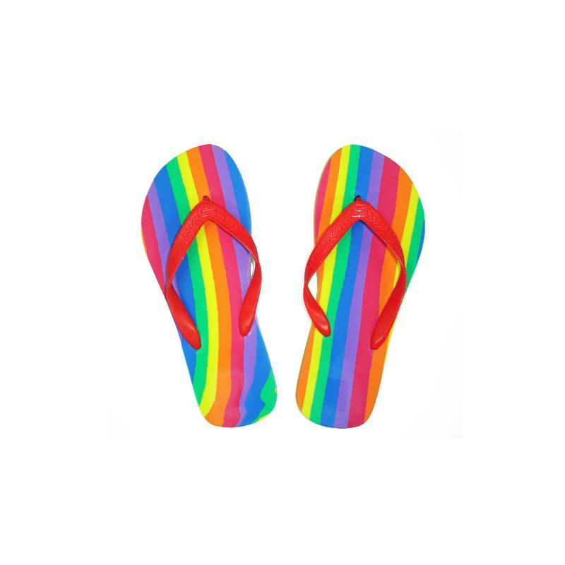 DIVERTY SEX - FLIP-FLOPS WITH LGBT + FLAG SIZE 40-41
