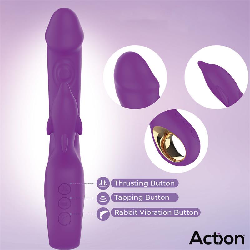 ACTION - FLIPER VIBE WITH THRUSTING AND DOBLE PULSATION 3 MOTORS