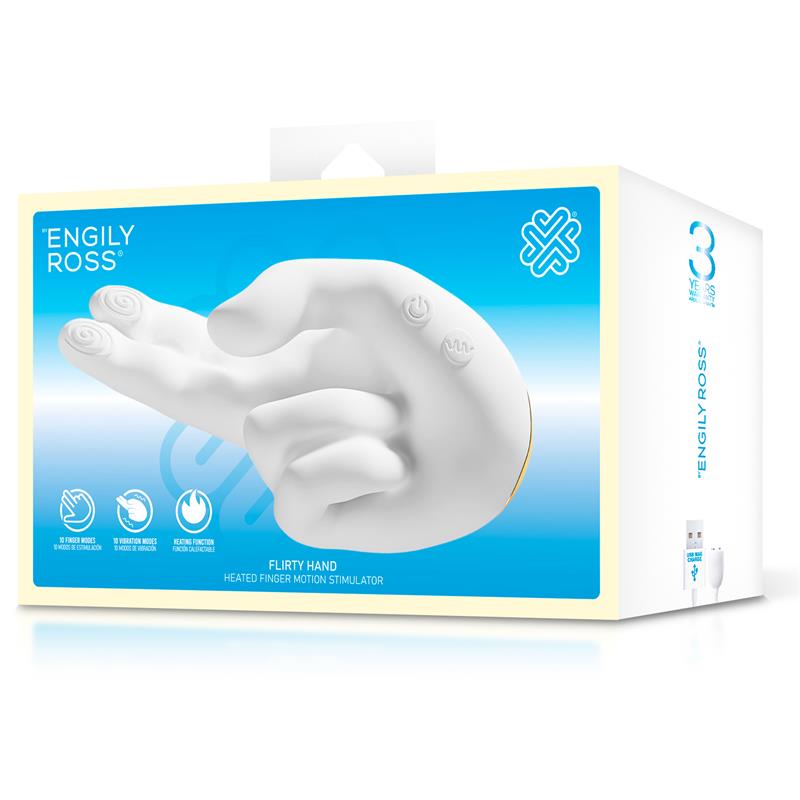ENGILY ROSS - FLIRTY HAND HEATED FINGER MOTION STIMULATOR