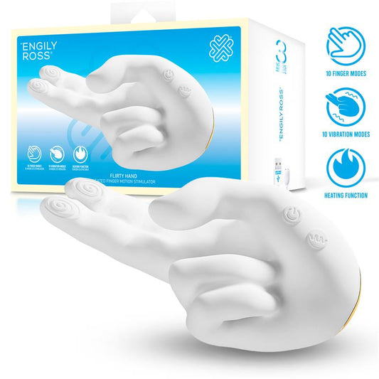 ENGILY ROSS - FLIRTY HAND HEATED FINGER MOTION STIMULATOR