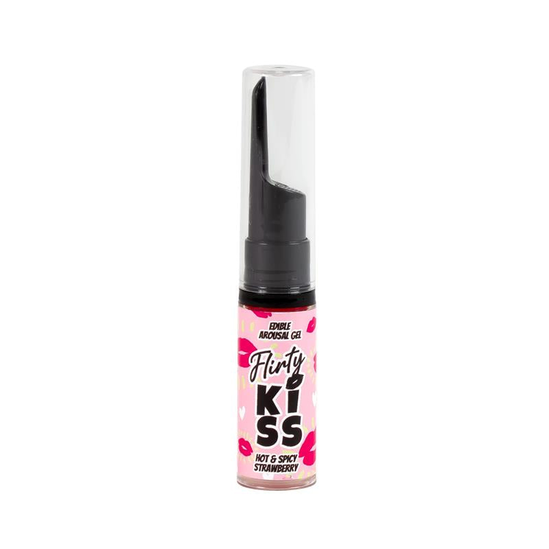 SECRET PLAY - FLIRTY KISS STRAWBERRY AND MINT ORAL SEX GELS 2X8G