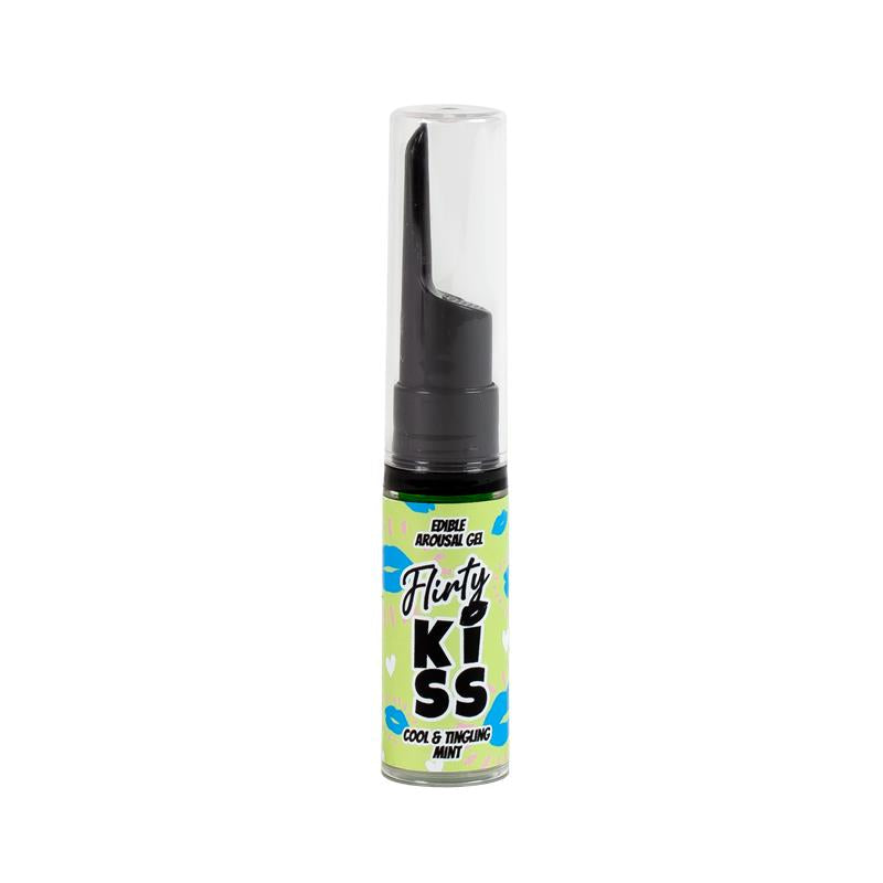 SECRET PLAY - FLIRTY KISS STRAWBERRY AND MINT ORAL SEX GELS 2X8G