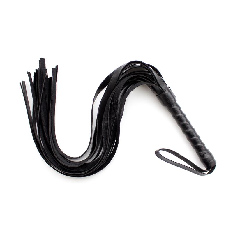 LATETOBED BDSM LINE - FLOGGER 45 CM BLACK