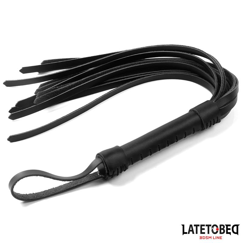 LATETOBED BDSM LINE - FLOGGER LEATHER 50 CM