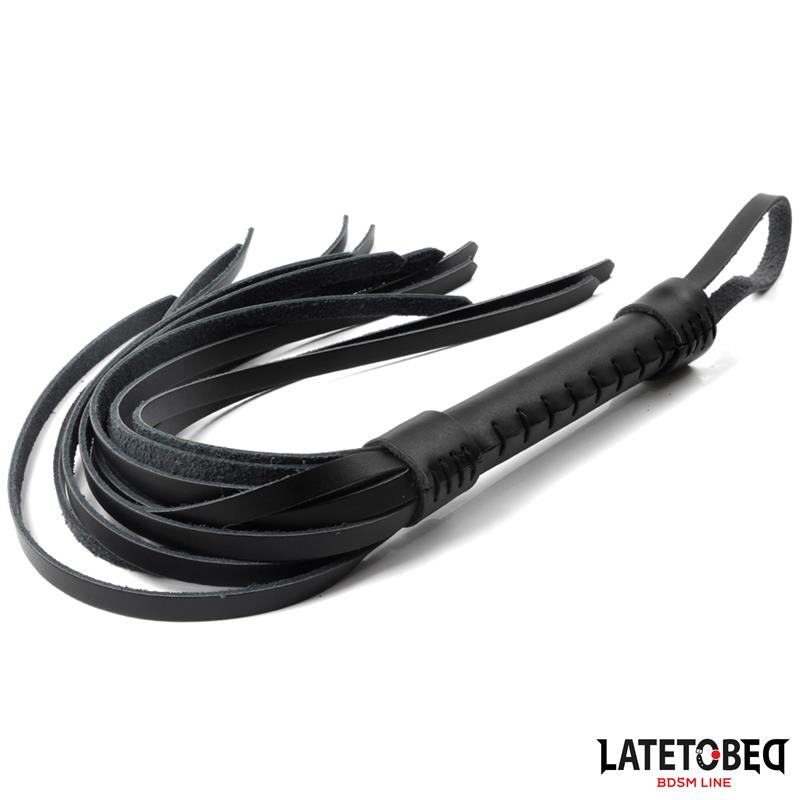 LATETOBED BDSM LINE - FLOGGER LEATHER 50 CM