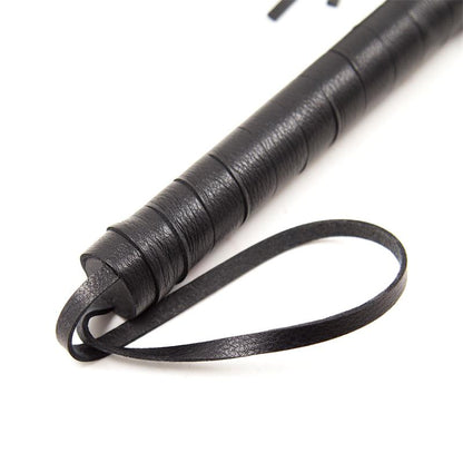 LATETOBED BDSM LINE - FLOGGER METAL HARDWARE 69 CM BLACK