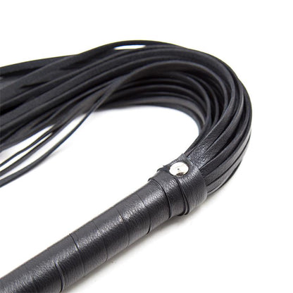LATETOBED BDSM LINE - FLOGGER METAL HARDWARE 69 CM BLACK