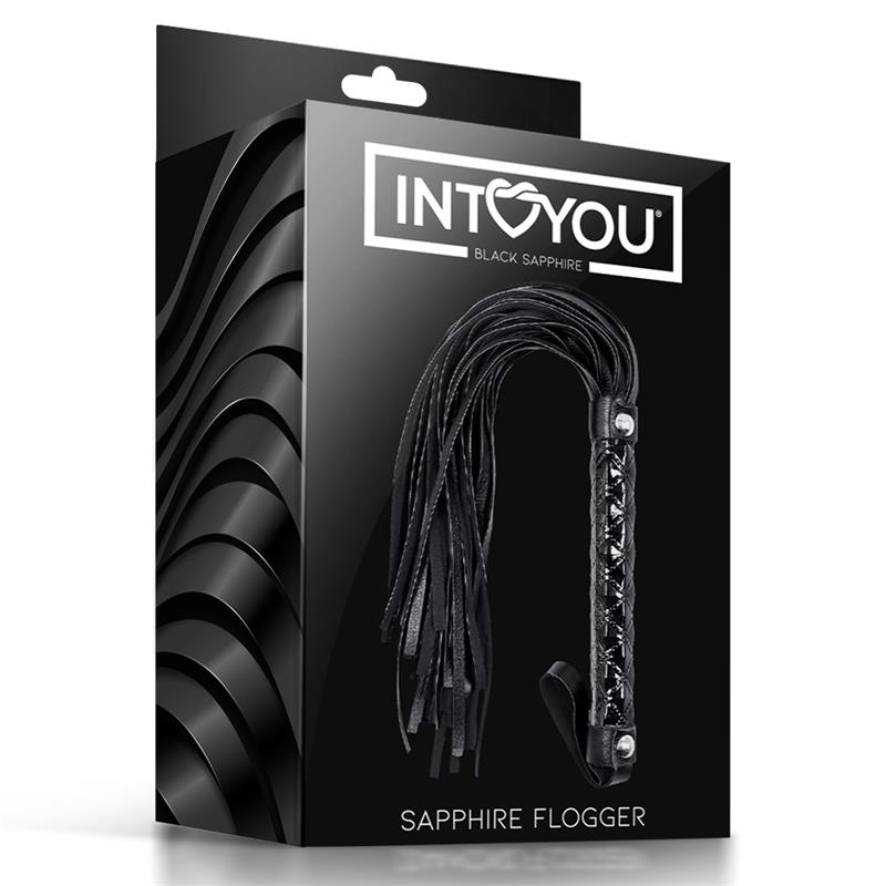 BLACK SAPPHIRE - FLOGGER SAPPHIRE VEGAN LEATHER