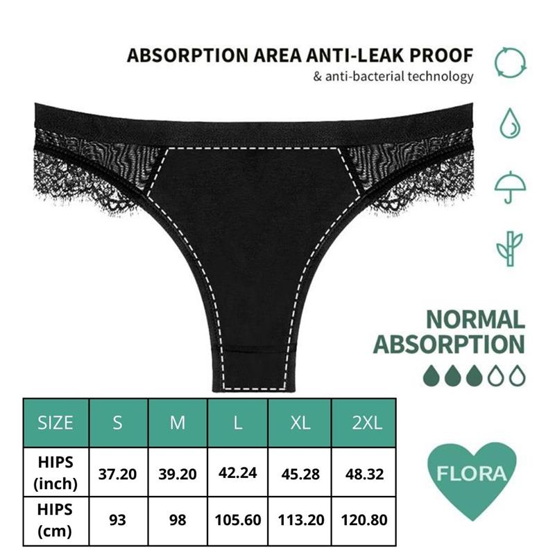ADALET ECO PERIOD - FLORA MENSTRUAL PANTY NORMAL