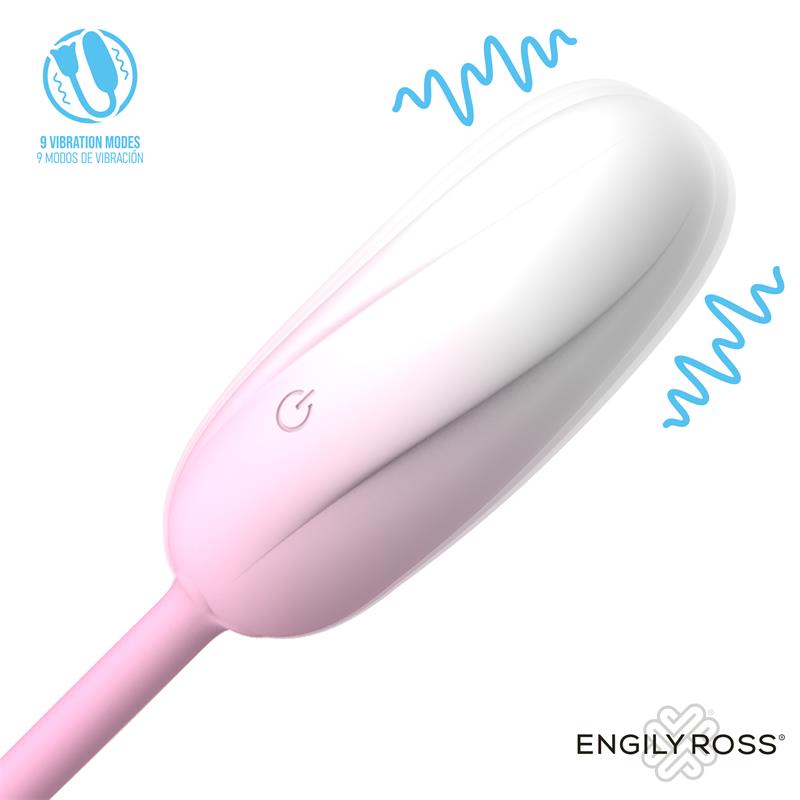 ENGILY ROSS - FLORAEVIBRATING EGG WITH ROSE-SHAPED STIMULATOR