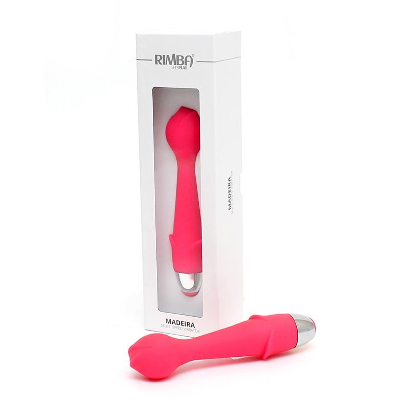 RIMBA TOYS - FLOWER POWER VIBRATOR MADEIRA PINK