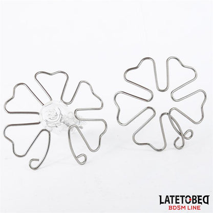 LATETOBED BDSM LINE - FLOWER-SHAPED NIPPLE ACCESSORY