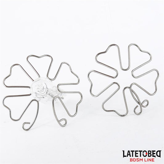 LATETOBED BDSM LINE - FLOWER-SHAPED NIPPLE ACCESSORY