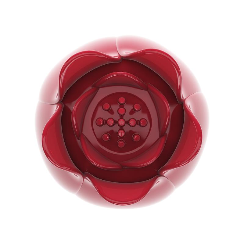 PRETTYLOVE - FLOWER WAND POWER WAND MASSAGER HEAD RED