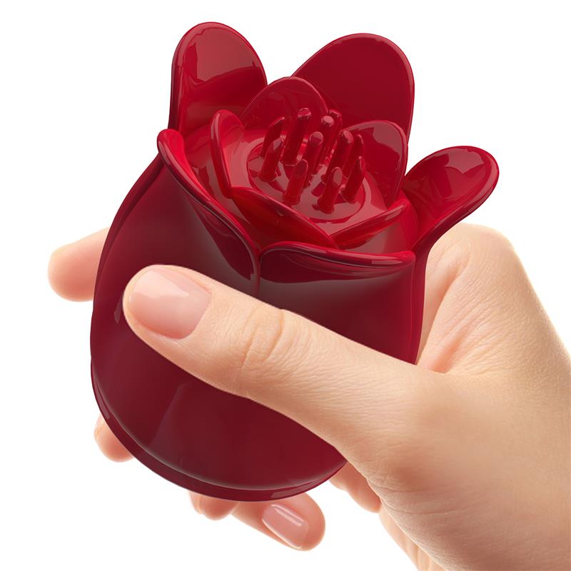 PRETTYLOVE - FLOWER WAND POWER WAND MASSAGER HEAD RED