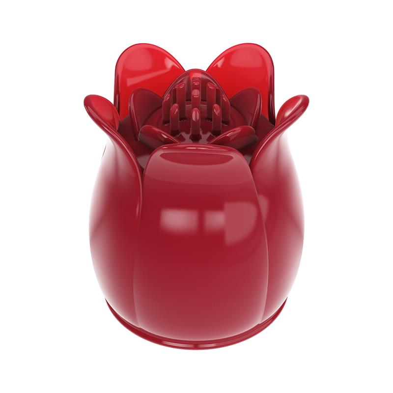 PRETTYLOVE - FLOWER WAND POWER WAND MASSAGER HEAD RED