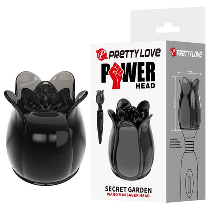 PRETTY LOVE - FLOWER WAND POWER WAND MASSAGER HEAD