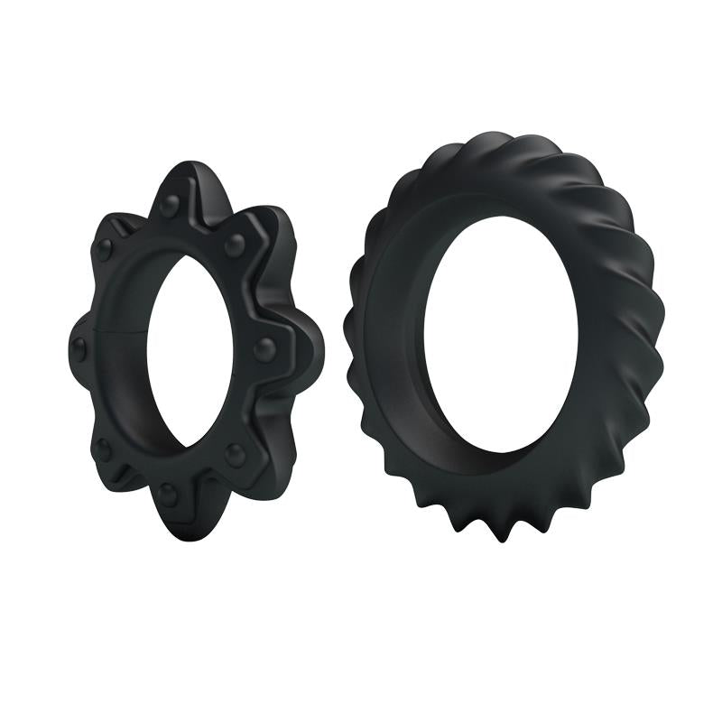 BAILE - FLOWERING SET OF 2 COCK RING