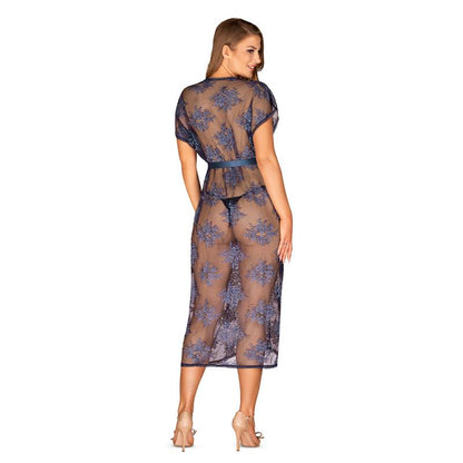 OBSESSIVE - FLOWLACE LACE KIMONO TURQOISE