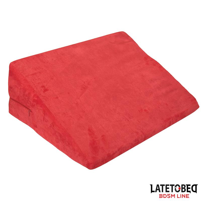 LATETOBED BDSM LINE - FOAM POSITIONING CUSHION WITH WASHABLE ZIPPERED COVER