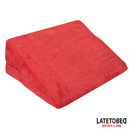 LATETOBED BDSM LINE - FOAM POSITIONING CUSHION WITH WASHABLE ZIPPERED COVER
