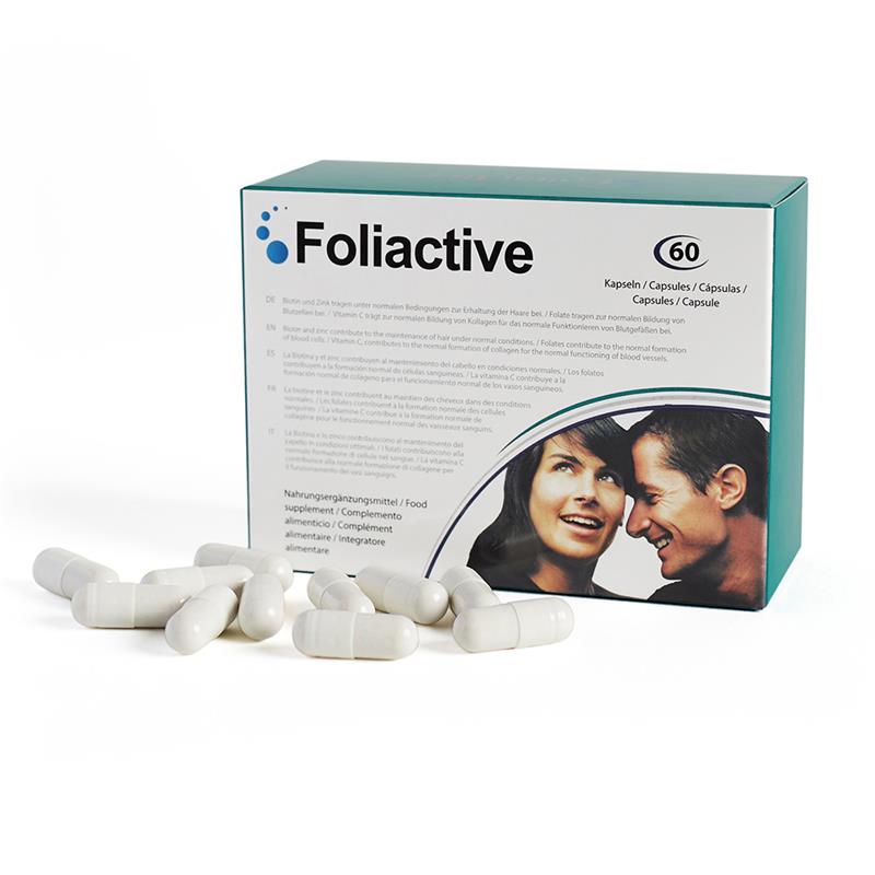 500 COSMETICS - FOLIACTIVE HAIR LOSS CAPSULES 60 TABLES