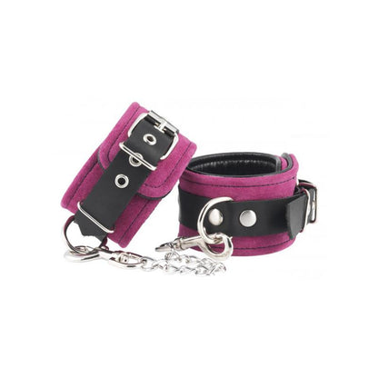 BONDAGE PLAY - FOOT CUFFS-ADJUSTABLE