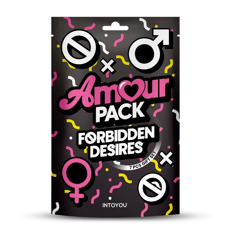 AMOUR PACK - FORBIDDEN DESIRES 7 PCS GIFT SET