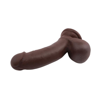 CHISA - FORNICATOR DUAL-DENSITY DILDO BROWN 19CM