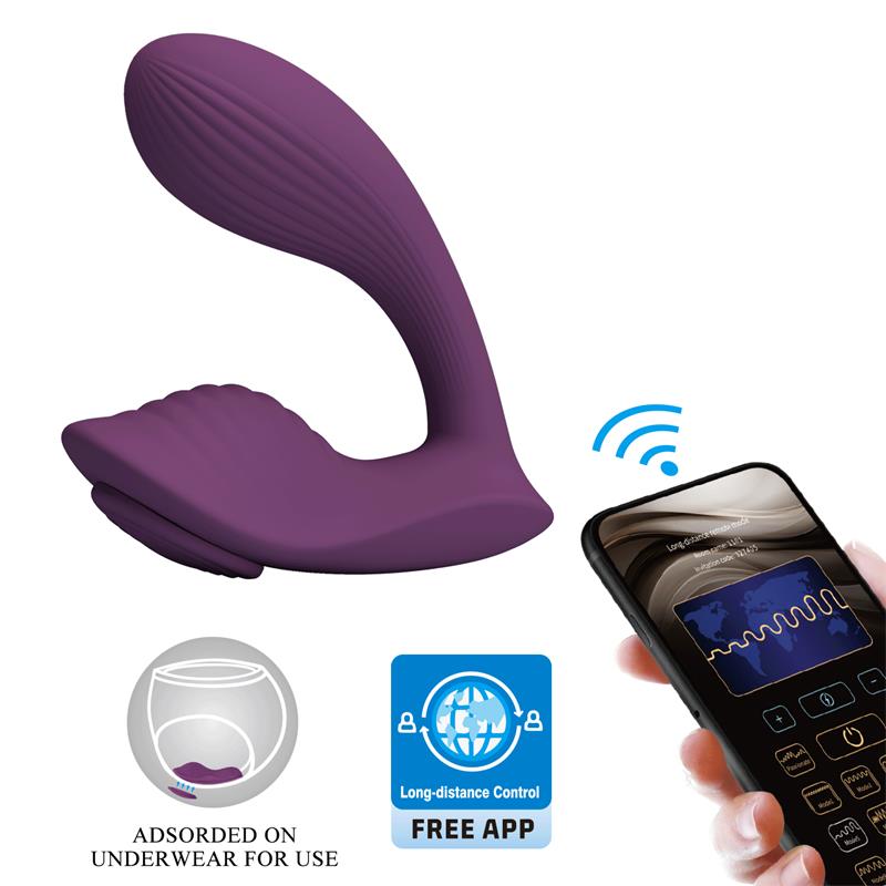 PRETTYLOVE - FRANZ VIBE WITH PANTY STIMULATOR AND APP