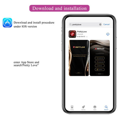 PRETTYLOVE - FRANZ VIBE WITH PANTY STIMULATOR AND APP