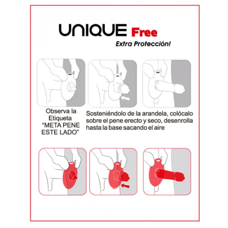 UNIQ - FREE CONDOMS WITHOUT LATEX 3 UNITS
