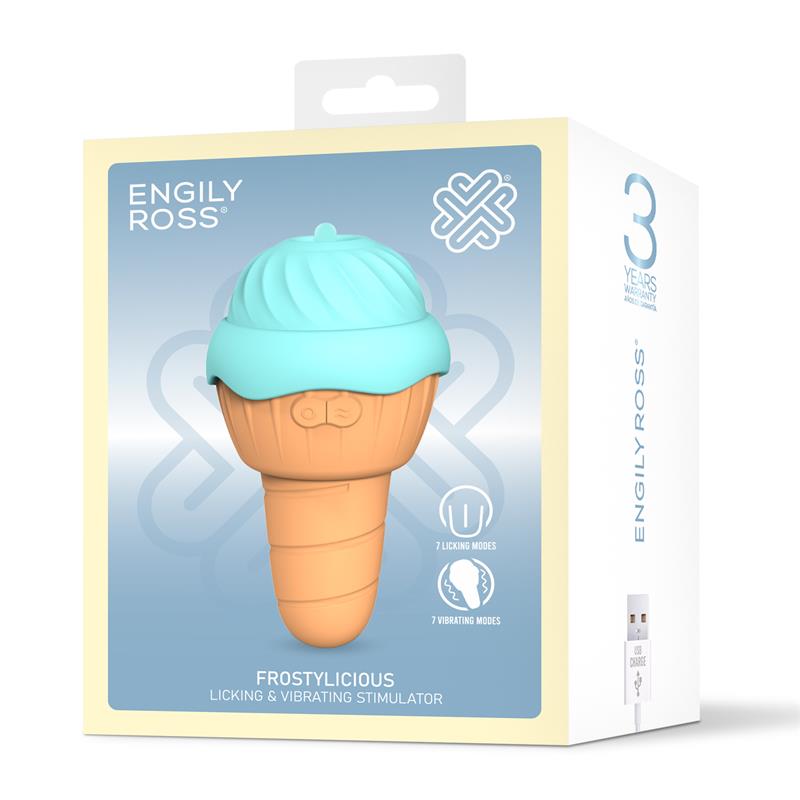 ENGILY ROSS - FROSTYLICIOUS STIMULATOR WITH LICKING AND VIBRATION