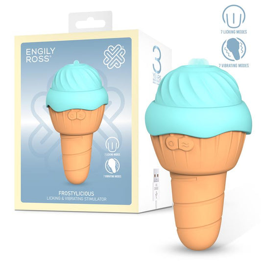 ENGILY ROSS - FROSTYLICIOUS STIMULATOR WITH LICKING AND VIBRATION