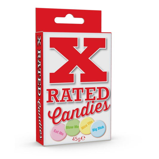 SPENCER & FLEETWOOD - FRUIT-FLAVORED CANDIES WITH X MESSAGES