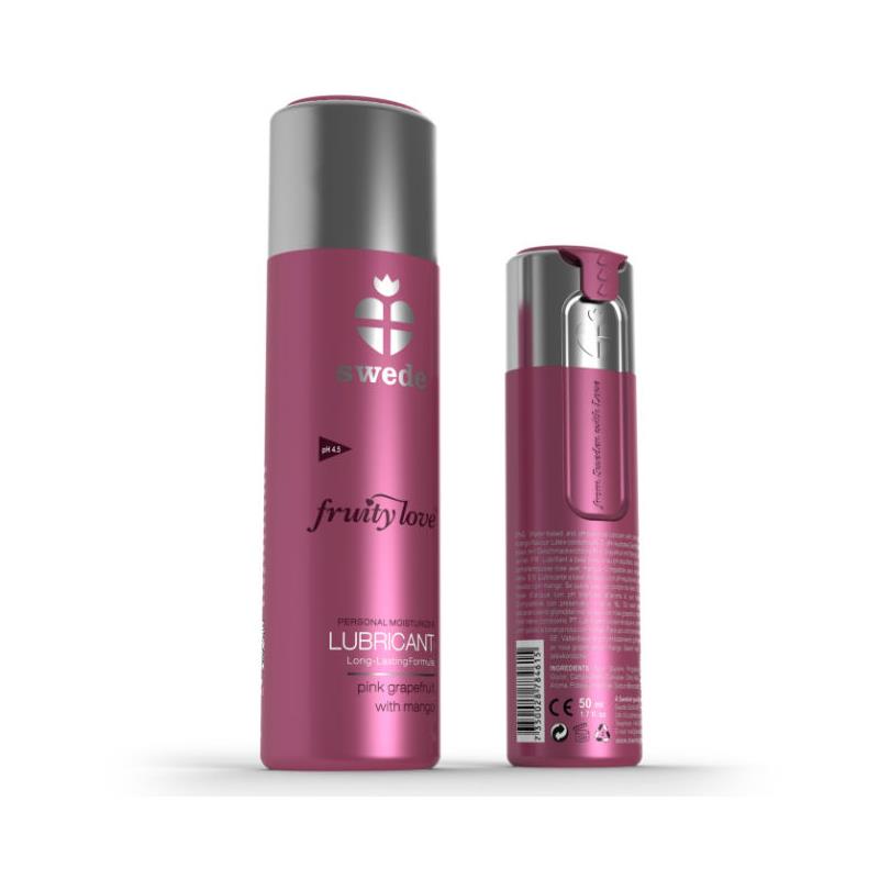 SWEDE - FRUITY LOVE LUBRICANT PINK GRAPEFRUIT WITH MANGO 50 ML