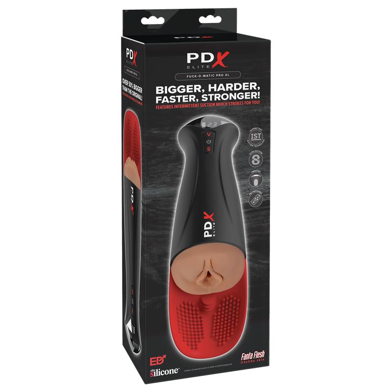 PDX ELITE - FUCK-O-MATIC PRO XL STROKER BROWN