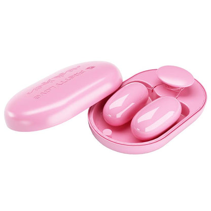 PRETTYLOVE - FUN BOX VIBRATING BULLETS WITH REMOTE PINK USB