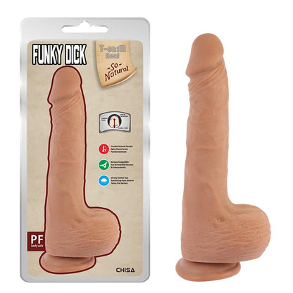 CHISA - FUNKY DICK DUAL-DENSITY DILDO TAN 25.5CM