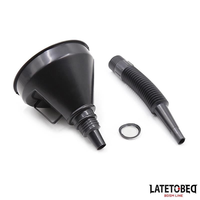 LATETOBED BDSM LINE - FUNNEL BLACK