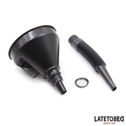LATETOBED BDSM LINE - FUNNEL BLACK