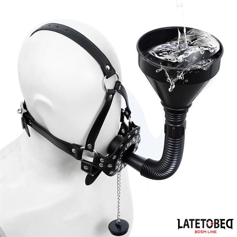 LATETOBED BDSM LINE - FUNNEL BLACK