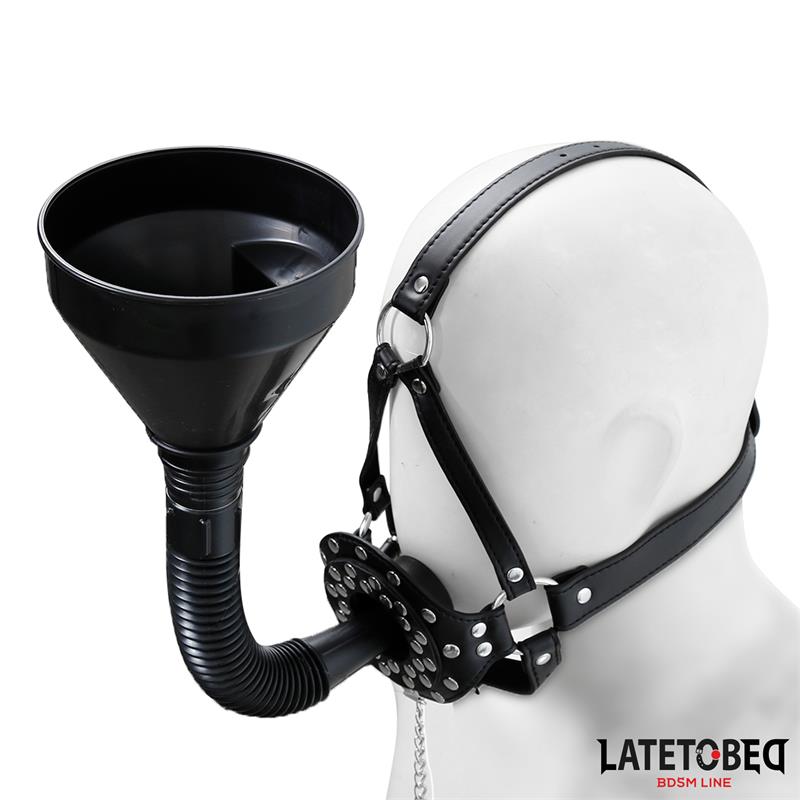 LATETOBED BDSM LINE - FUNNEL BLACK