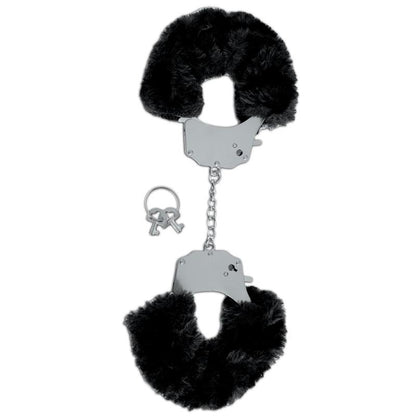 FETISH FANTASY L.E. - FURRY ANKLE CUFFS BLACK