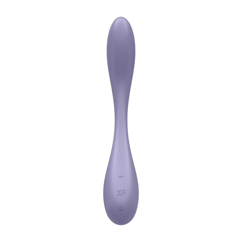 SATISFYER - G-SPOT FLEX 5+ MULTI VIBRATOR WITH SATISFYER CONNECT APP LILAC