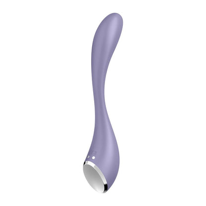 SATISFYER - G-SPOT FLEX 5+ MULTI VIBRATOR WITH SATISFYER CONNECT APP LILAC