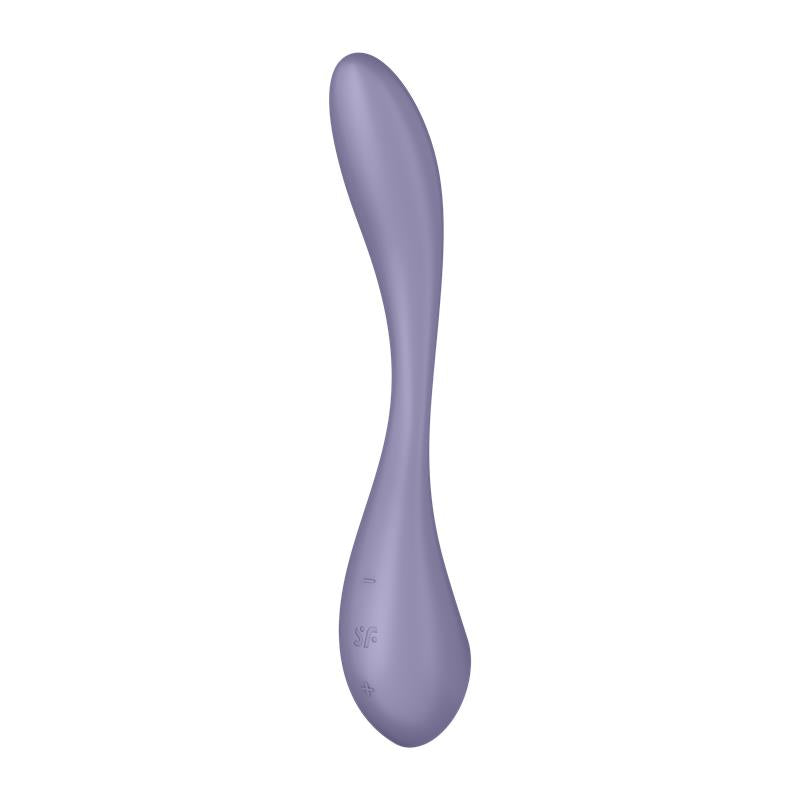 SATISFYER - G-SPOT FLEX 5+ MULTI VIBRATOR WITH SATISFYER CONNECT APP LILAC