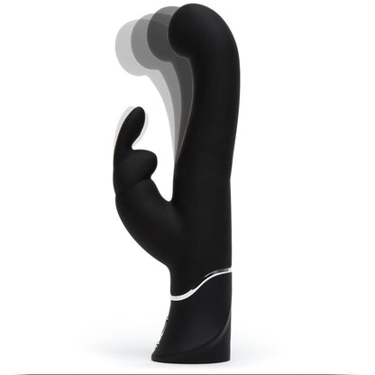 HAPPY RABBIT - G-SPOT STROKER RABBIT VIBRATOR BLACK