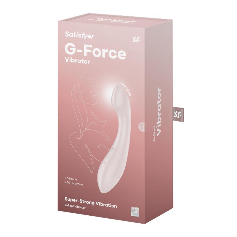 SATISFYER - G-SPOT VIBE G-FORCE BEIGE