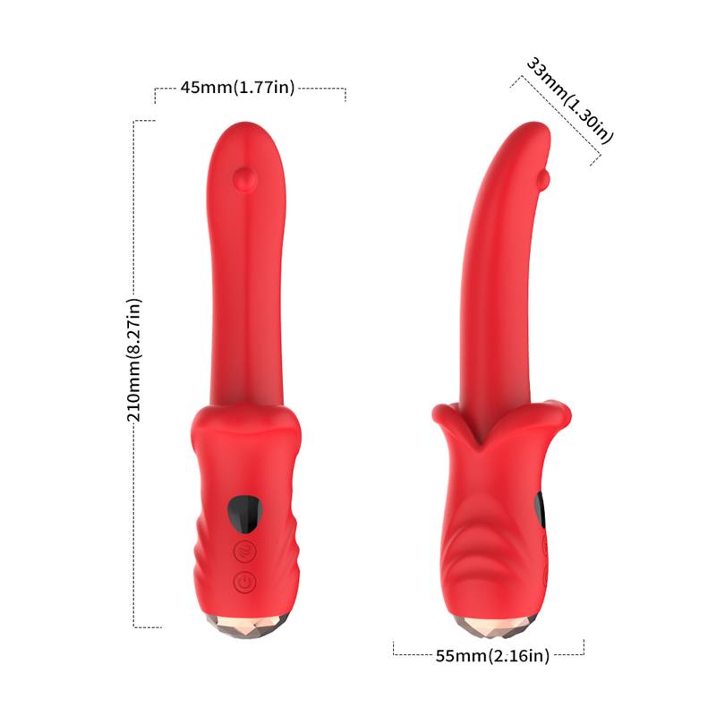 URBAN SKY - G-SPOT VIBRATOR WITH DIGITAL SCREEN